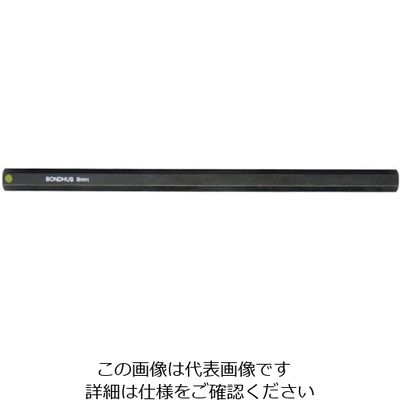 ボンダス・ジャパン BONDHUS 【交換用】プロホールド[[R]]HEX(六角)ビット(全長150mm) 10mm 33676 1本（直送品）