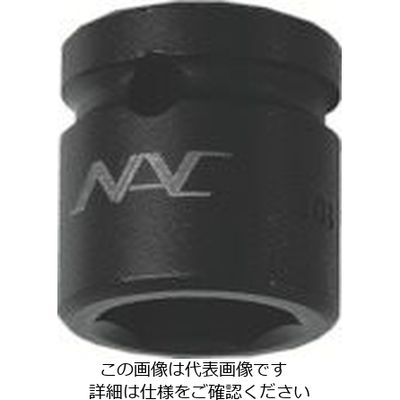 長堀工業 ナック ソケット ミニタイプ 6PT 差込角9.52x対辺12mmx20L 312S 1個 853-2149（直送品）