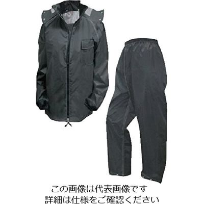 トオケミ ワンダーレインスーツ チャコール3L 4685-GY-3L 1枚 855-0246（直送品）