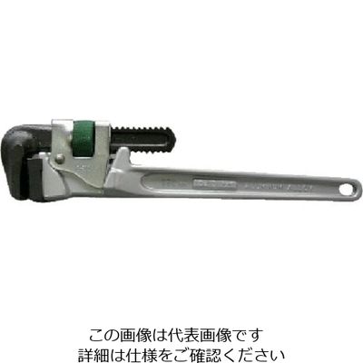 東邦工機 HIT グリーンアルミパイプレンチ 被覆管専用 350mm ALP350G 1個(1丁) 814-5155（直送品）