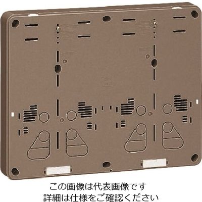 未来工業 未来 積算電力計取付板 B-2WHLB-Z 1個 198-2784（直送品）