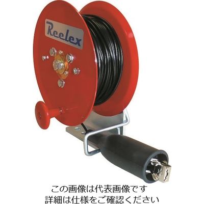 中発販売 Reelex アースリール 0.75SQ×35m 50Aアースクリップ付 ER-435M 1台 851-3621（直送品）