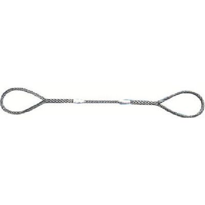 日興製綱 NIKKO Wスリング(裸) 全長6.0m スリング径16mm W16-6H 1セット(5本) 815-7441（直送品）