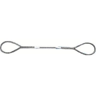 日興製綱 NIKKO Wスリング(裸) 全長2.0m スリング径6mm W6-2H 1セット(20本) 815-7462（直送品）