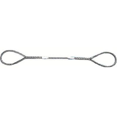 日興製綱 NIKKO Wスリング(裸) 全長5.0m スリング径6mm W6-5H 1セット(20本) 815-7468（直送品）