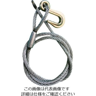日興製綱 ニッコウ 荷締機用取替ワイヤー N-9 1セット（10個） 815-7637（直送品）