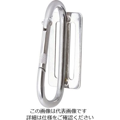 土牛産業 DOGYU メッキカラビナフック Fー50B 01541 1丁 120-8557（直送品）
