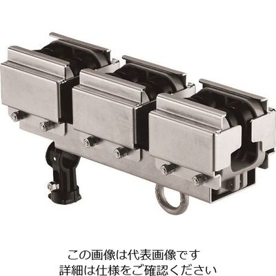 未来工業 未来 3連ケーブルカッシャー U-502BN 1個 204-9924（直送品）
