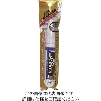 不易糊工業 フエキ FKマーカー 角芯 8mm 青 フック KFKF15H 1セット(5個) 162-3098（直送品）