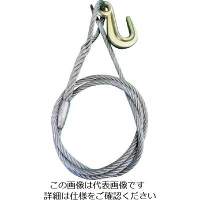 日興製綱 ニッコウ 荷締機用取替ワイヤー N-8 1セット（10個） 815-7636（直送品）
