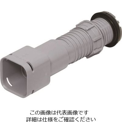 未来工業 未来 カクフレキ用 ハンドホール用コネクタ KFEKH-130P 1個 198-7135（直送品）