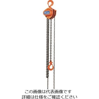 象印チエンブロック 象印 手動チェーンブロック 0.5t 揚程5m(C21 0.5ー5m) C2100550 1台 221-4816（直送品）