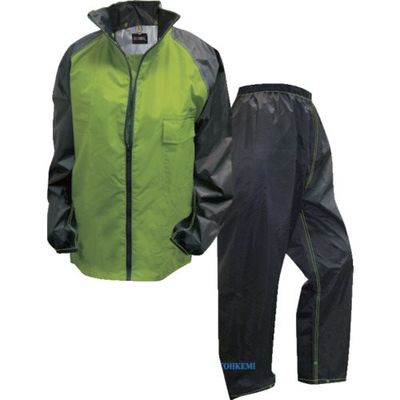トオケミ CSワンダーレインスーツ ライムLL 4670-LG-LL 1枚 855-1663（直送品）