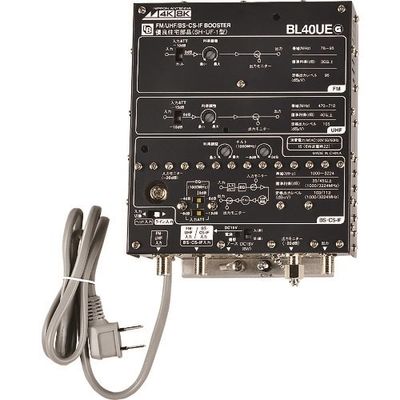 日本アンテナ CS・BS/CATVブースター 40dB型 BL型名CATV・UFー1 BL40UE 1個 167-2660（直送品）