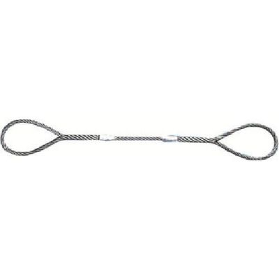 日興製綱 NIKKO Wスリング(裸) 全長4.0m スリング径6mm W6-4H 1セット(20本) 815-7466（直送品）