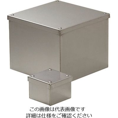 未来工業 未来 ステンレスプールボックス(防水カブセ蓋) SUP-6040BE 1個 204-8301（直送品）
