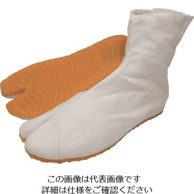 日進ゴム 日進 Cー祭りたび 2型(マジック) 白 23.0cm MATURI2MW-23.0 1足 162-5198（直送品）