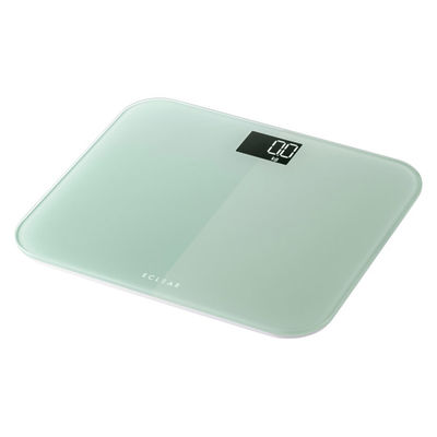 エレコム 体重計 デジタル コンパクト 乗るだけ自動電源ON 強化ガラス天板 ブルー HCS-S03BU 1個（直送品）