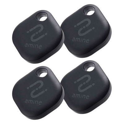 スマートトラッカー タグ型 IP65設計 Android対応 4枚入り LGT-ELBETG1BKG4 エレコム 1個（直送品）