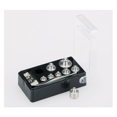 島津理化 上皿てんびん用 分銅 組分銅 TBー500用 190082 1式 67-7089-11（直送品）