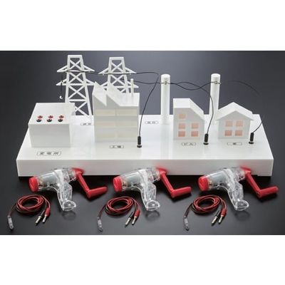 島津理化 送電線説明模型 KYDEー17 128-490 1台 67-7095-87（直送品）