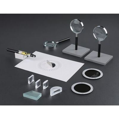 島津理化 光の実験器セット OBSー50 129-100 1セット 67-7092-85（直送品）