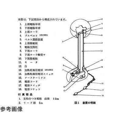 島津理化 バンデグラフVGー250用 ジョイン 192002 1台 67-7093-76（直送品）