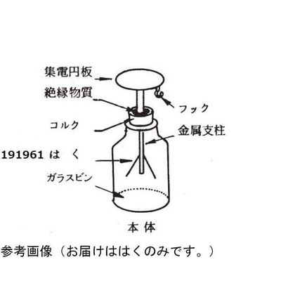 島津理化 はく検電器LEー1 アルミ箔(25枚組) 191961 1組(25枚) 67-7093-82（直送品）