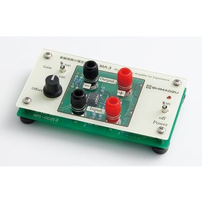島津理化 実験用微小電圧増幅器 MAー3 107-800 1台 67-7094-14（直送品）