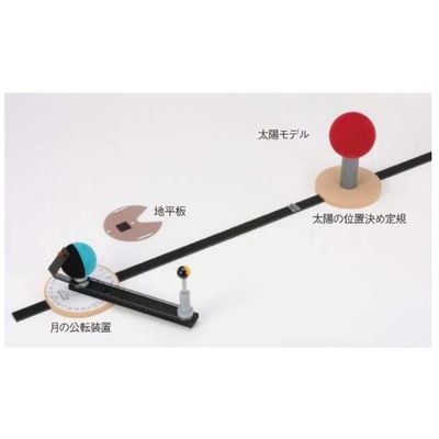 島津理化 月の満ち欠け説明器(三球儀) MEー130 146-140 1台 67-8033-17（直送品）