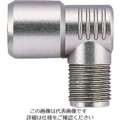 日本アンテナ L型接栓 プッシュプラグーF座L型 LP-P 1個 167-1150（直送品）