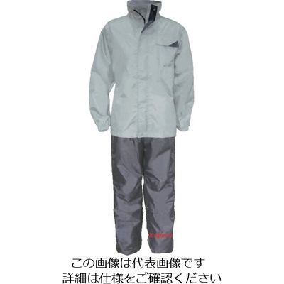 トオケミ ハイブリッドレインスーツ グレーM 7770-GY-M 1枚 855-0269（直送品）