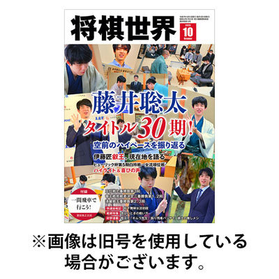 将棋世界 2025/12/27発売号から1年(12冊)(雑誌)（直送品）