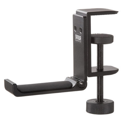 サンワサプライ  折りたたみ式バッグハンガー PDA-STN86BK（直送品）