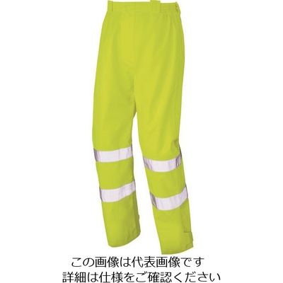アイトス 高視認性レインパンツ ハイパーイエロー 6L 562406-091-6L 1着 138-8986（直送品）
