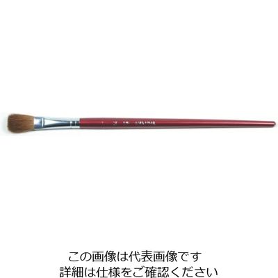 サクラクレパス サクラ 画筆馬毛(プラ軸)平型UFー14 UF-14 1セット(15本) 851-2605（直送品）