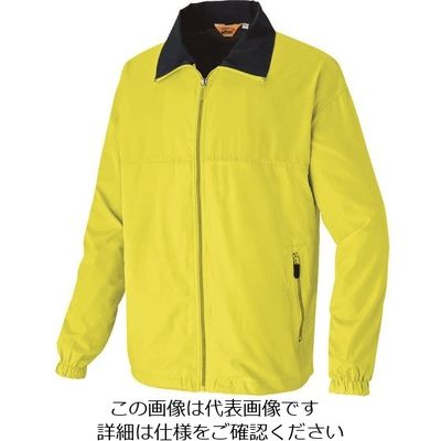 アイトス 裏メッシュジャケット(男女兼用) イエロー 6L 2665-019-6L 1着 144-3730（直送品）