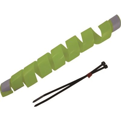 ダイドーハント DAIDОHANT 蛍光安全スパイラル(蛍光安全標識) イエロー 3本入り 10157513 1袋(3本) 144-5055（直送品）