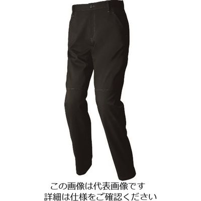 アイトス ワークパンツ(ノータック)(男女兼用) ブラック L 2550-010-L 1着 145-2446（直送品）