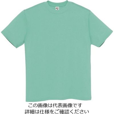 アイトス Tシャツ(男女兼用) アクア M MT180-029-M 1着 145-3875（直送品）