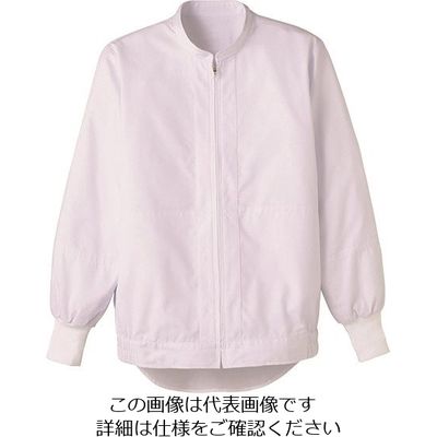 サーヴォ サンペックス 長袖ジャンバー 白 DCP-514-SS 1着 204-1829（直送品）