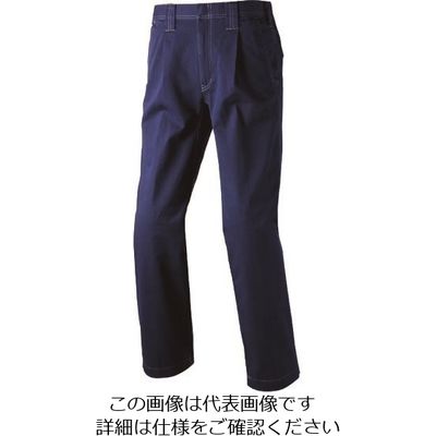 アイトス ワークパンツ(1タック) ネイビー M 60820-008-M 1着 139-0499（直送品）