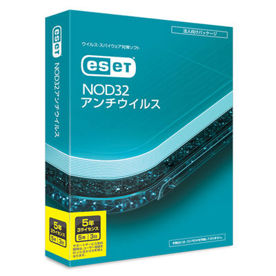 ESET  ＥＳＥＴ　ＮＯＤ３２アンチウイルス　５年３ライセンス CMJ-ND17-043（直送品）