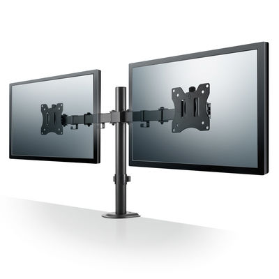 エレコム モニターアーム デュアル ロング 【17~32インチ 耐荷重9kg 対応】 DPAWDN01BK 1個（直送品）