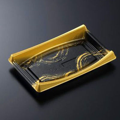 中央化学 刺身容器 CF 船 20 くろがね 身 00303963 1ケース(800個(25個×32))（直送品）