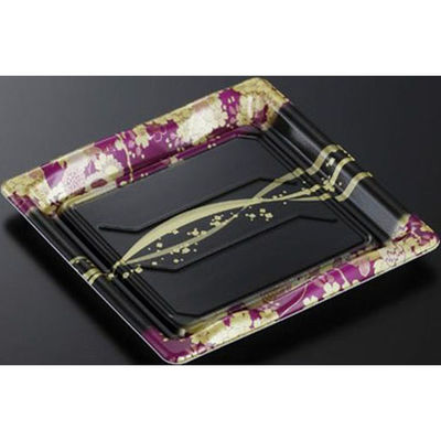 中央化学 寿司容器 豊味 9-3 羽織V 身 00680206 1ケース(1200個(50個×24))（直送品）