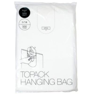 オザックス トパックハンギングバッグ14号 00310388 1冊(500枚) 472-7966（直送品）
