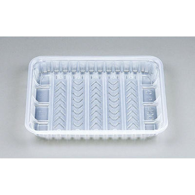 シーピー化成 透明トレー CP-400 C 0010400000060 1ケース(2000個(100個×20))（直送品）