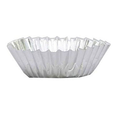 旭創業 アルミカップ アサヒホイルケース 合紙有 丸形 4号浅口(4A) 500枚入 00443711 1ケース(98個(1個×98))（直送品）