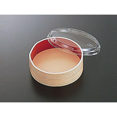 中央化学 折箱 さが野丸 4.3寸 柾目赤(ボ) 00575714 1ケース(360個(15個×24))（直送品）